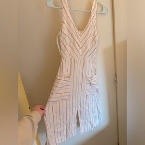 Linen Blend Sundress